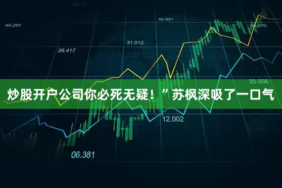 炒股开户公司你必死无疑！”苏枫深吸了一口气